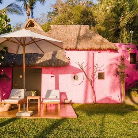 Playa Rosa Bungalows Careyes Exteriör bild