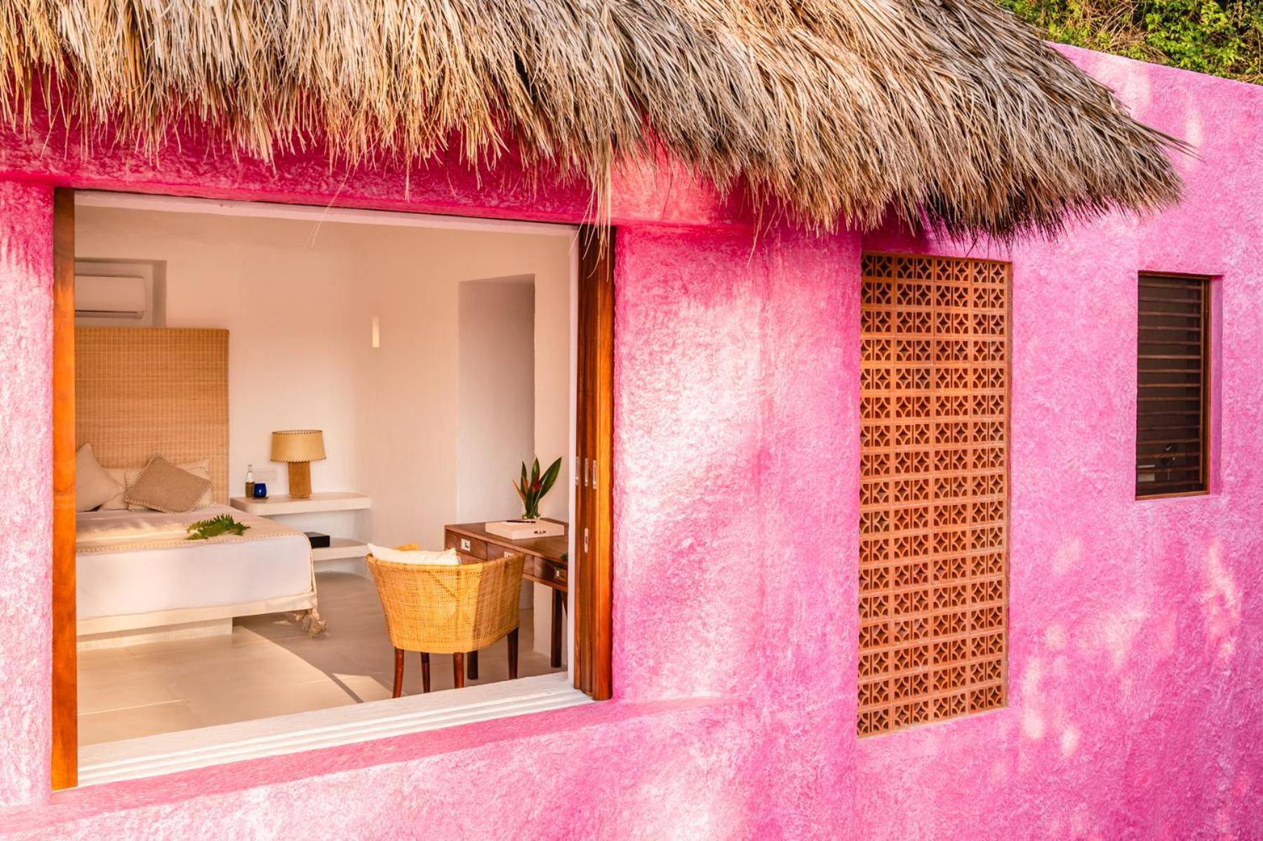Playa Rosa Bungalows Careyes Exteriör bild