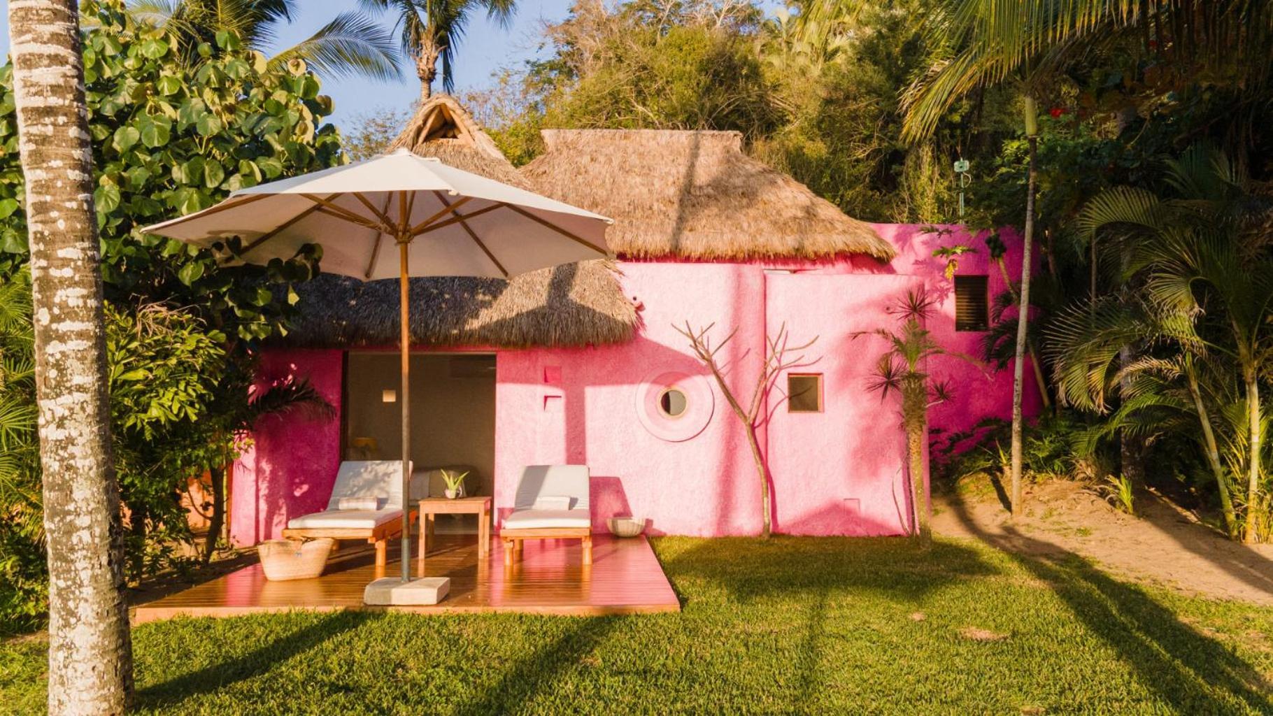 Playa Rosa Bungalows Careyes Exteriör bild