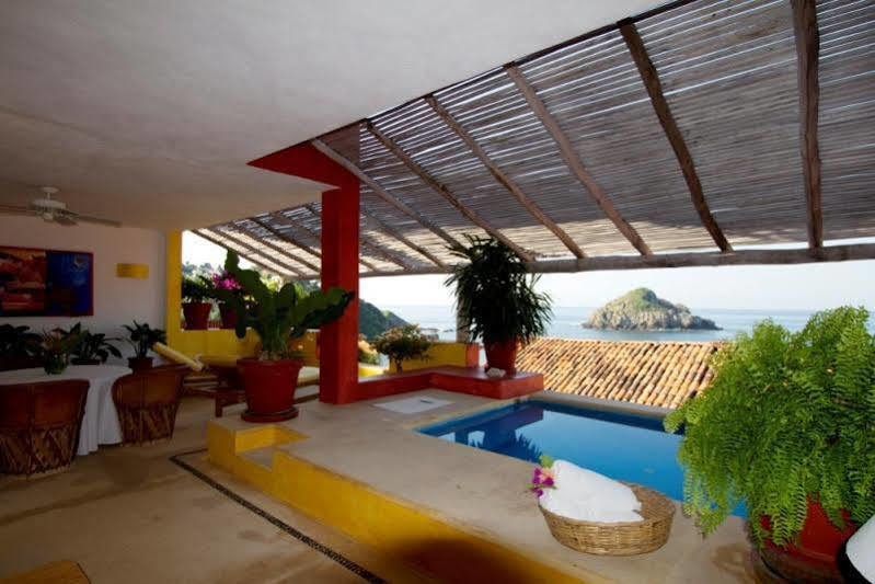 Playa Rosa Bungalows Careyes Exteriör bild
