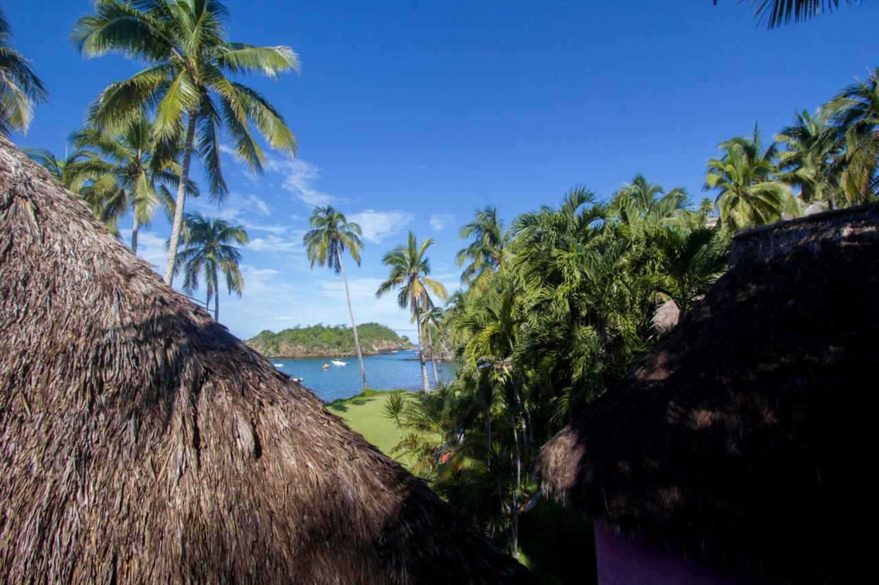 Playa Rosa Bungalows Careyes Exteriör bild